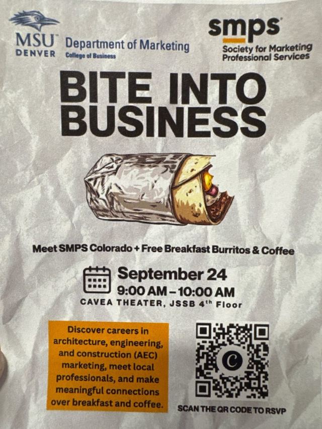 Bite Into Business flyer