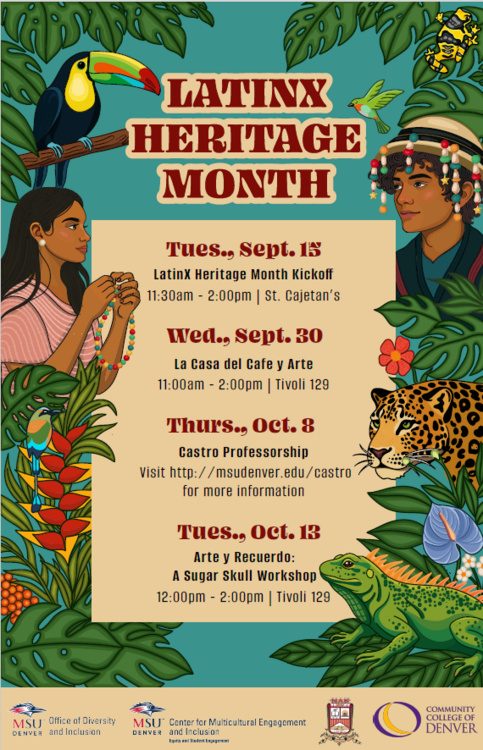 Latinx Heritage Month Kickoff